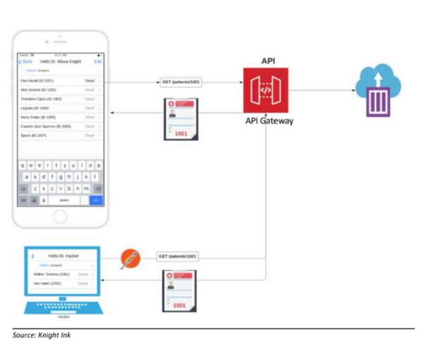 Alissa Knight report - API Attack Lab Architecture