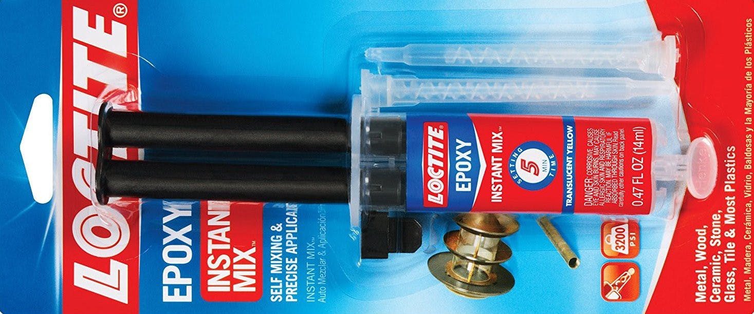 Loctite epoxy in packaging
