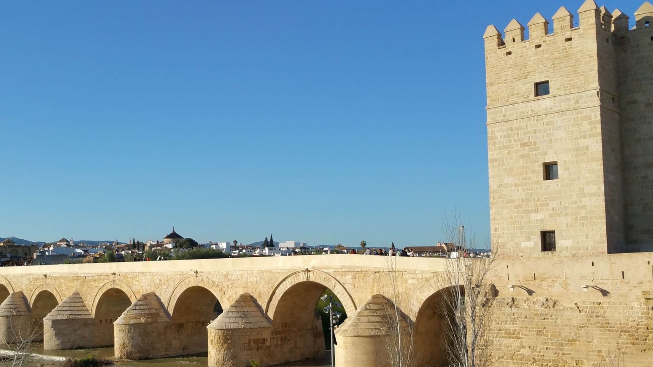 Roman bridge in Cordoba, Spain