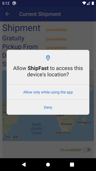 shipfast-authorize-device-location