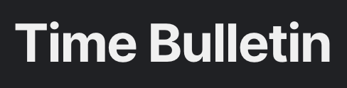 Time Bulletin Logo