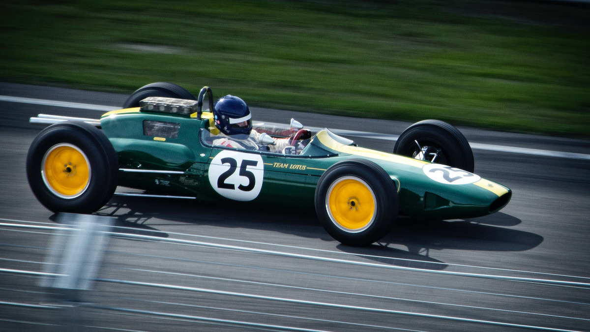 Vintage formula 1 car